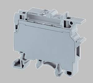 Connectwell CF4U 6.3 Amp Grey Fuse Type Terminal Block PACK OF 100 NOS