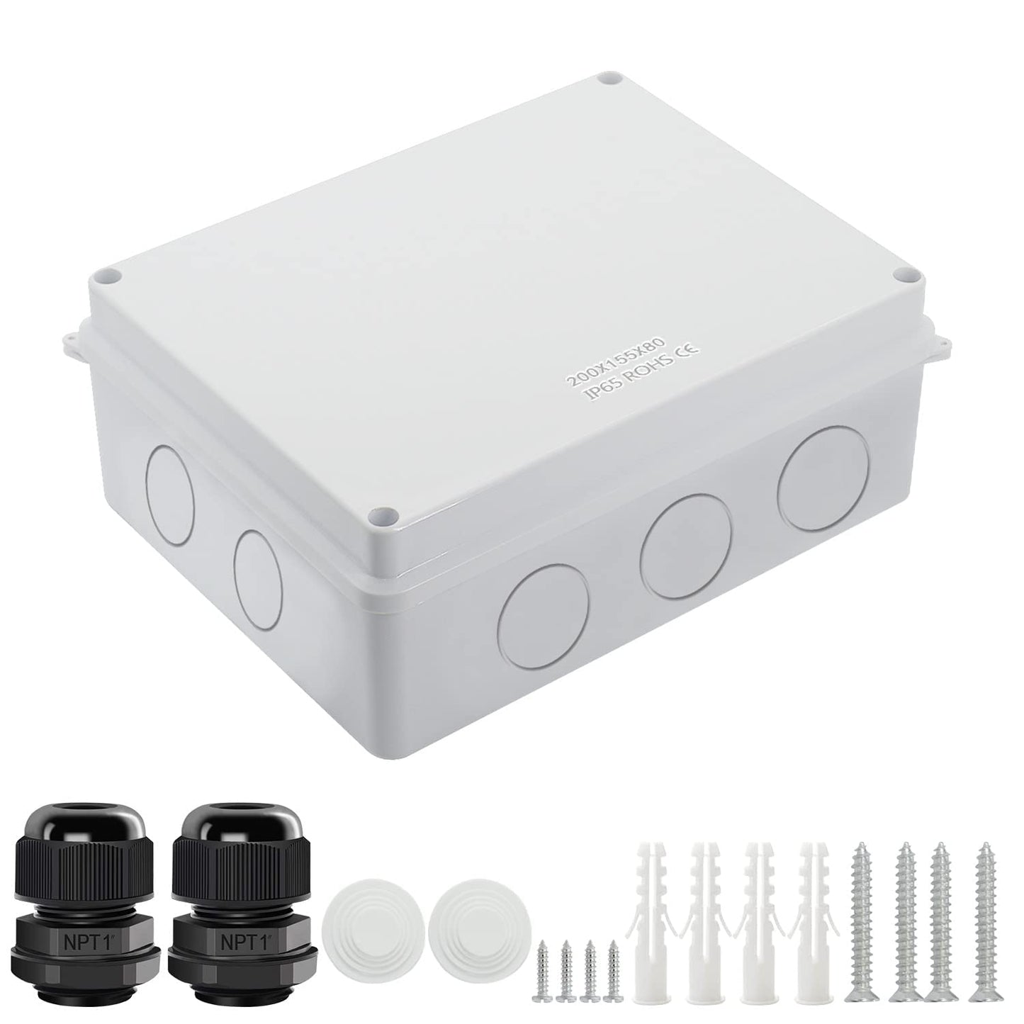 JAMPS Jainson ABS Junction Box and Distribution Box (300X250X120)