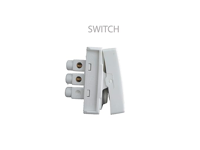 C&S Water Proof 8 Module Plastic Box with 2 16 A Switches and 3 16 A Sockets