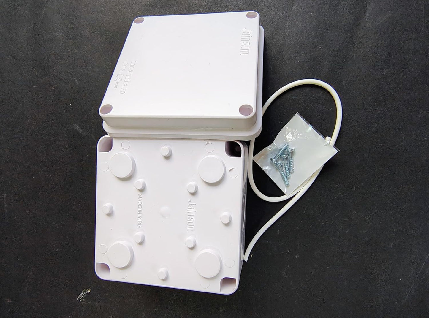 JAMPS Jainson ABS Junction Box and Distribution Box (100X100X70)