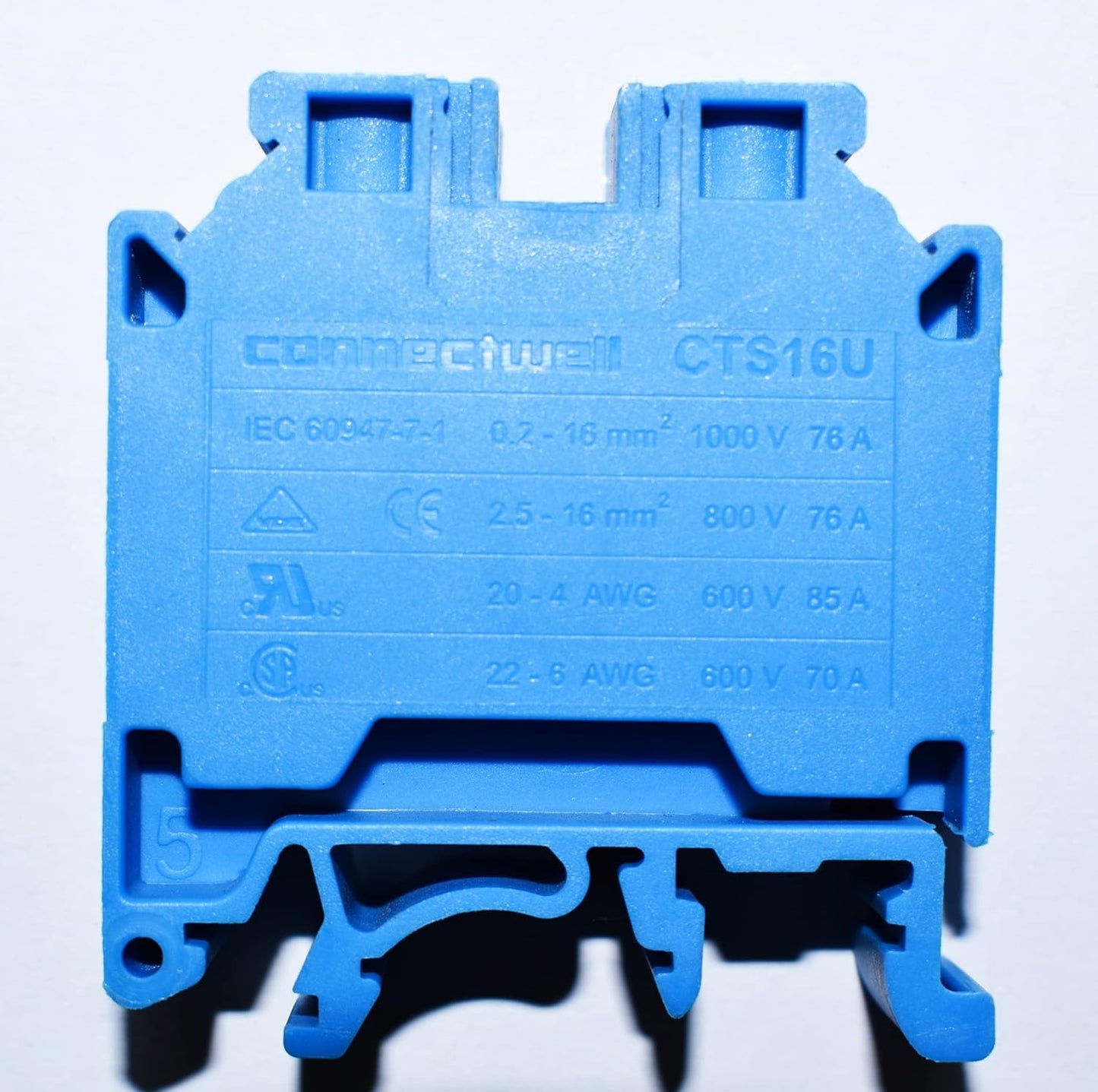 CONNECTWELL CONNECTOR CTS16U BLUE (10)