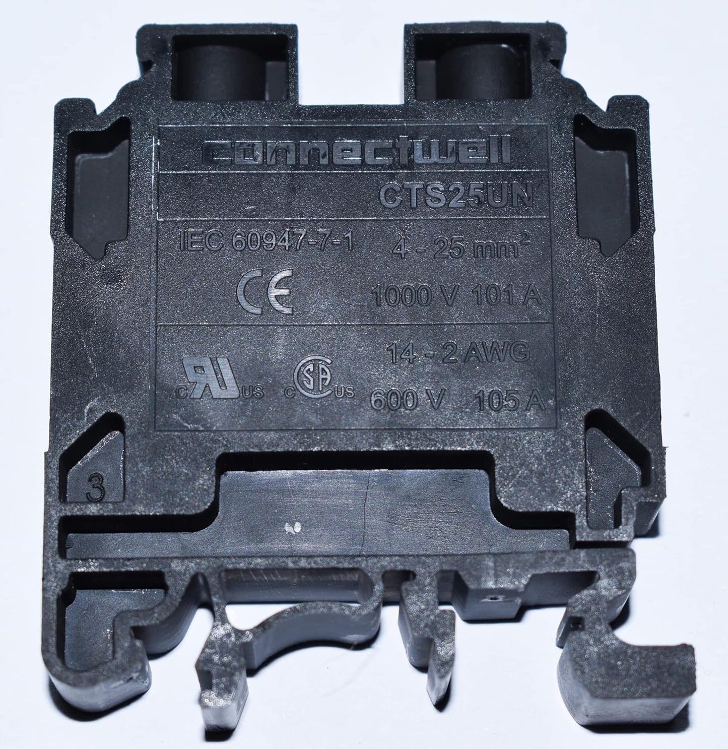 CONNECTWELL CONNECTOR CTS25UN BLACK (10)
