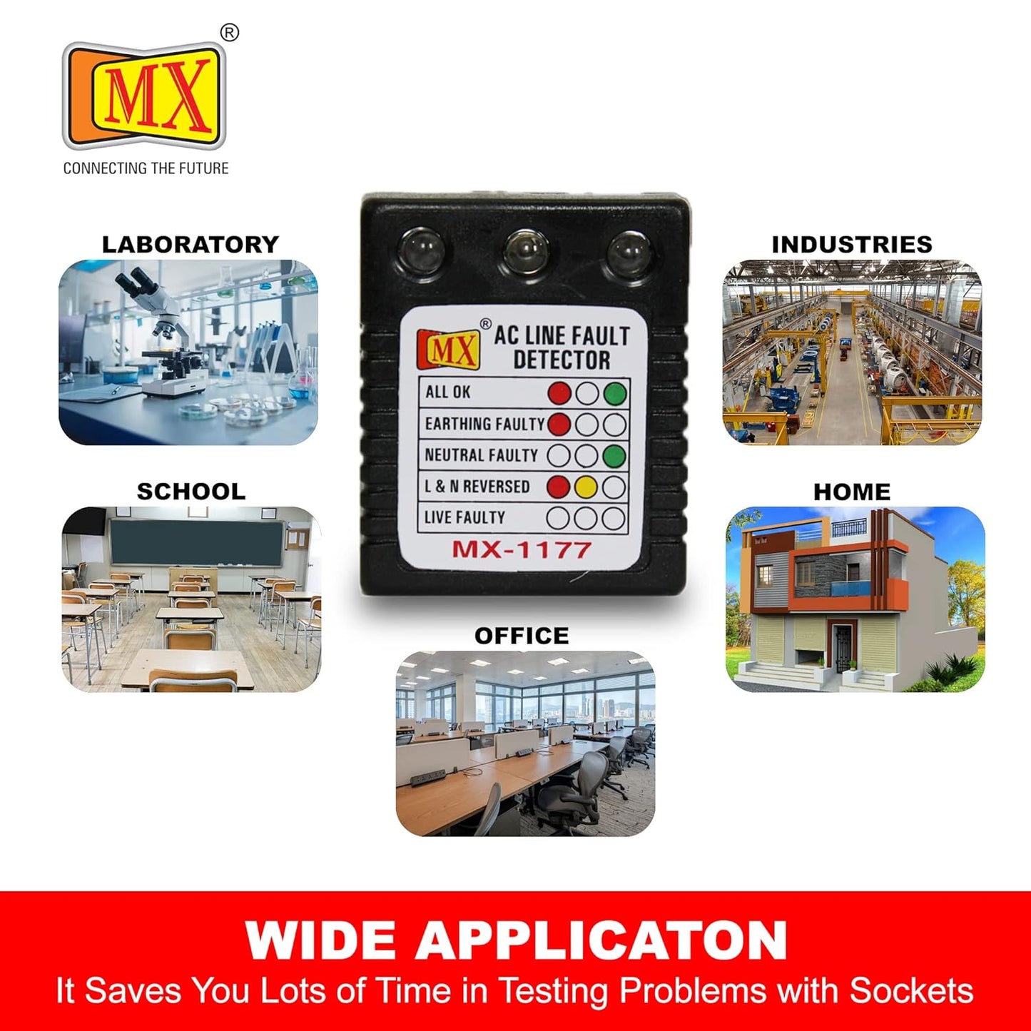 Mx Ac Line Fault Detector - Mx 1177