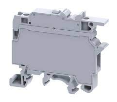 Connectwell CF4U 6.3 Amp Grey Fuse Type Terminal Block PACK OF 100 NOS