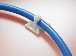 JAMPS® Cable Tie Mounts 25x25(mm), 100pcs/Pack - White (1500)