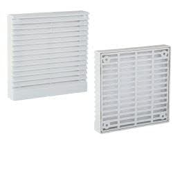 ELECTRO Air Vent Fan Filter for Electrical Panel with Screw set 130mmX130mm for 4" (inch) fan