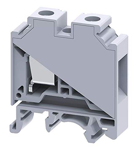 Connectwell CTS16U 76 Amp 16 Sq. mm Grey Terminal Block Pack of 50 NOS