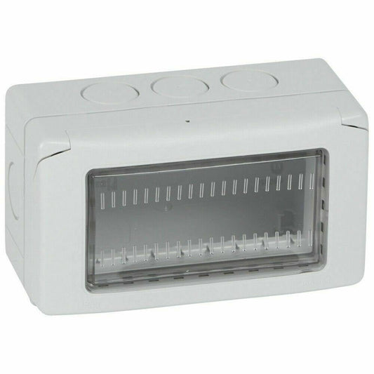 Legrand Plexo Box 4 Module Waterproof Enclosure EMPTY