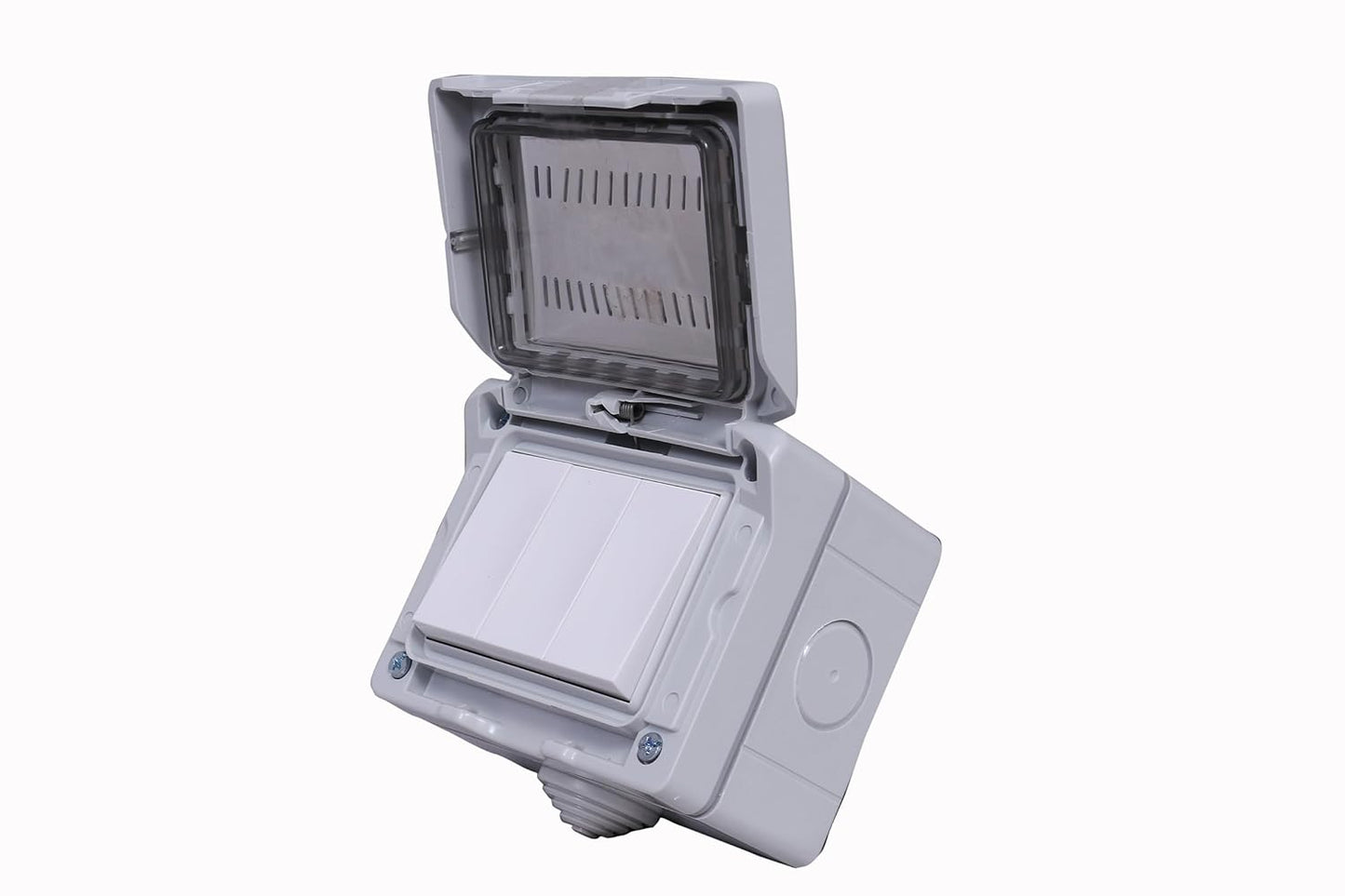 Legrand Plexo Box 3 Module Waterproof Enclosure with 6 AMP SWITCH SOCKET