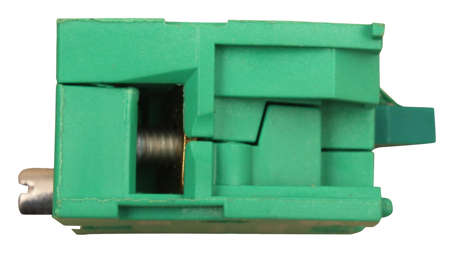 Teknic IEC/EN Auxiliary Block (Green)
