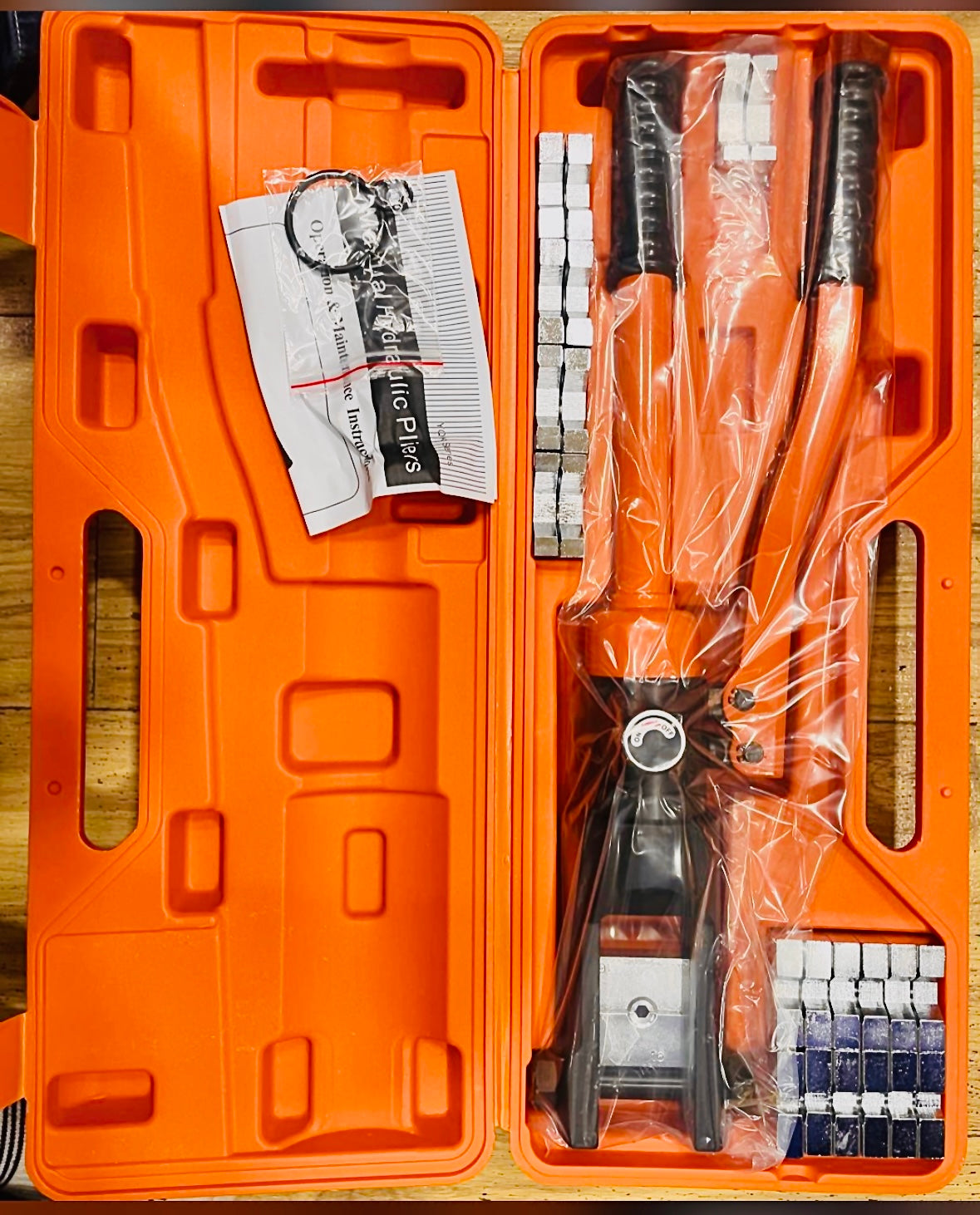 YQK 16-400 ORANGE HYDRAULIC CRIMPING TOOL