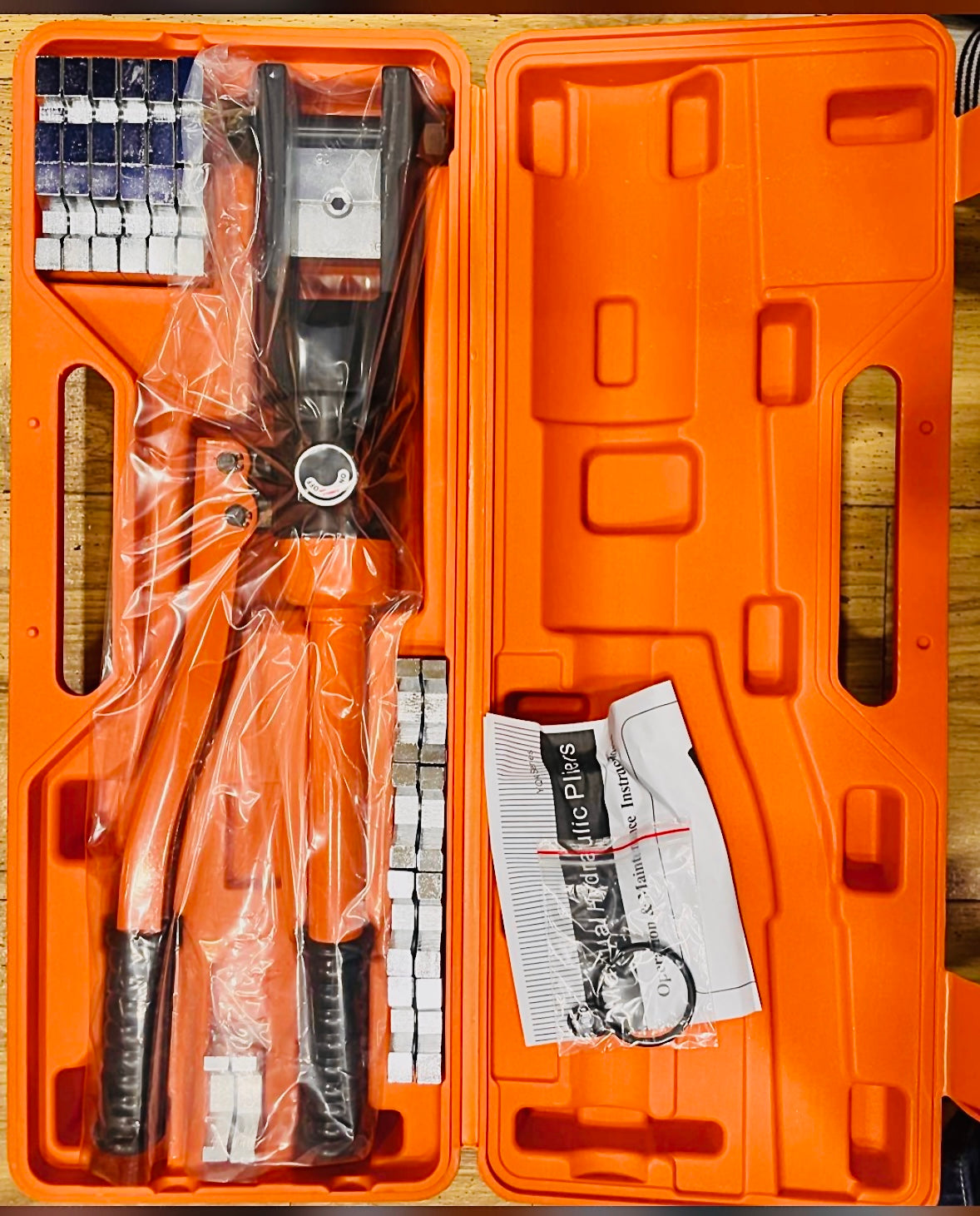 YQK 16-400 ORANGE HYDRAULIC CRIMPING TOOL
