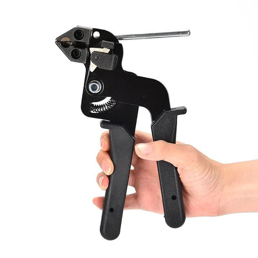 SS Cable Tie Gun Tool Kit, Adjustable Tensioning and Cutting Tool