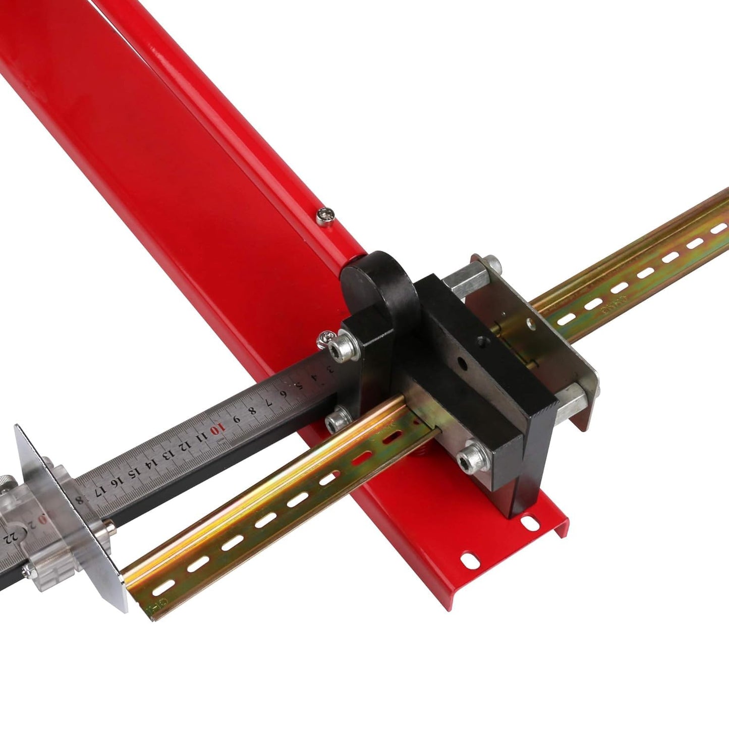 JAMPS DIN Rail Cutter Tool, Cuts 35mm DIN Rail, with Guide and Measuring Ruler