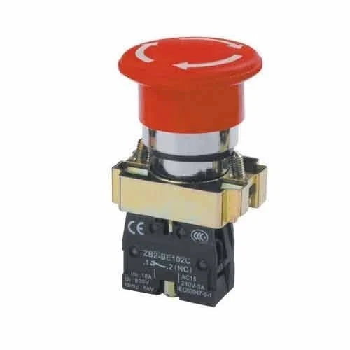 Teknic Mushroom Push Button (Red)